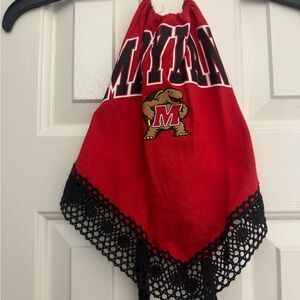 University of Maryland Red Tailgate Bandana Shirt